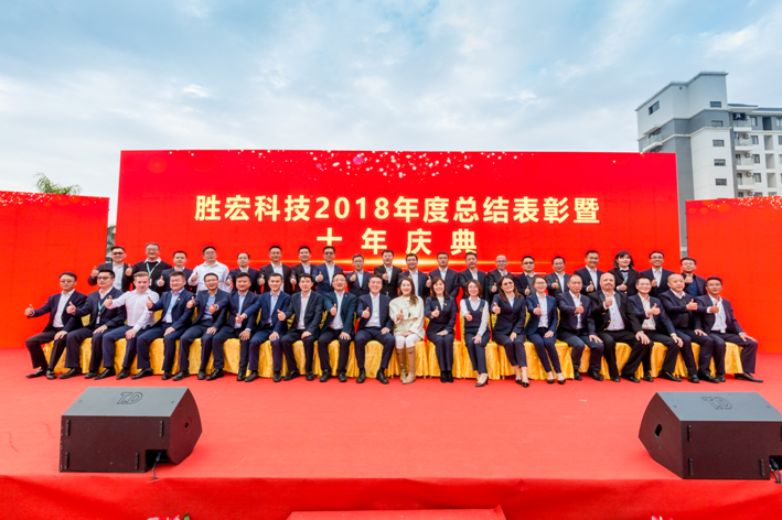 hahabet星辰大海科技2018年度总结表扬暨十年庆典圆满竣事